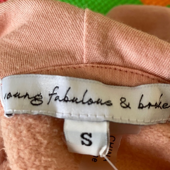 Young fabulous & Broke hoodie sweater size S - Picture 11 of 12